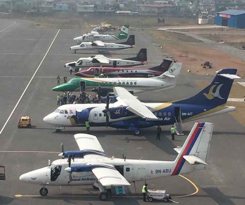 प्राधिकरणद्वारा आन्तरिक हवाई भाडादर सार्वजनिक, कहाँ जान कति पर्छ ?