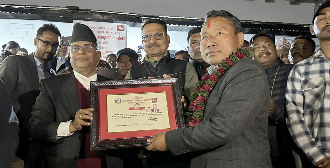 रोल्पामा नेकपाका वर्षमान पुन विजयी