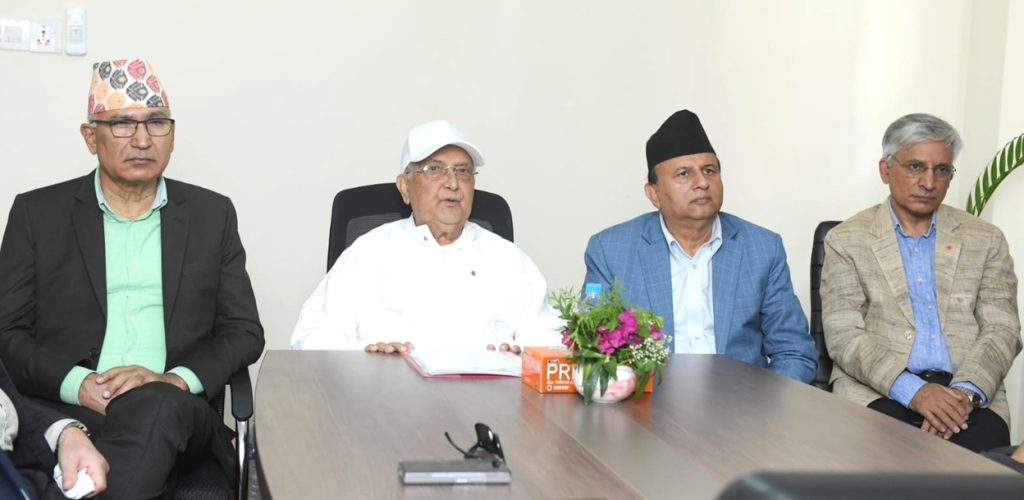अब पार्टीभित्र अराजकता र अनुशासनहीनता चल्दैन :  अध्यक्ष ओली