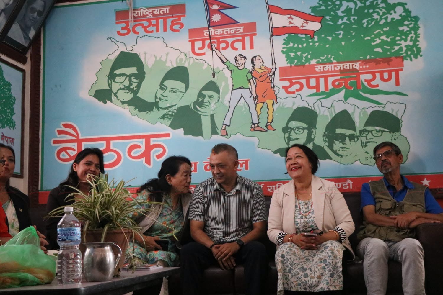 पार्टीमा देखिएको विवाद मिलाउन अधिकतम प्रयास गर्ने सभापति गगनको उद्घोष